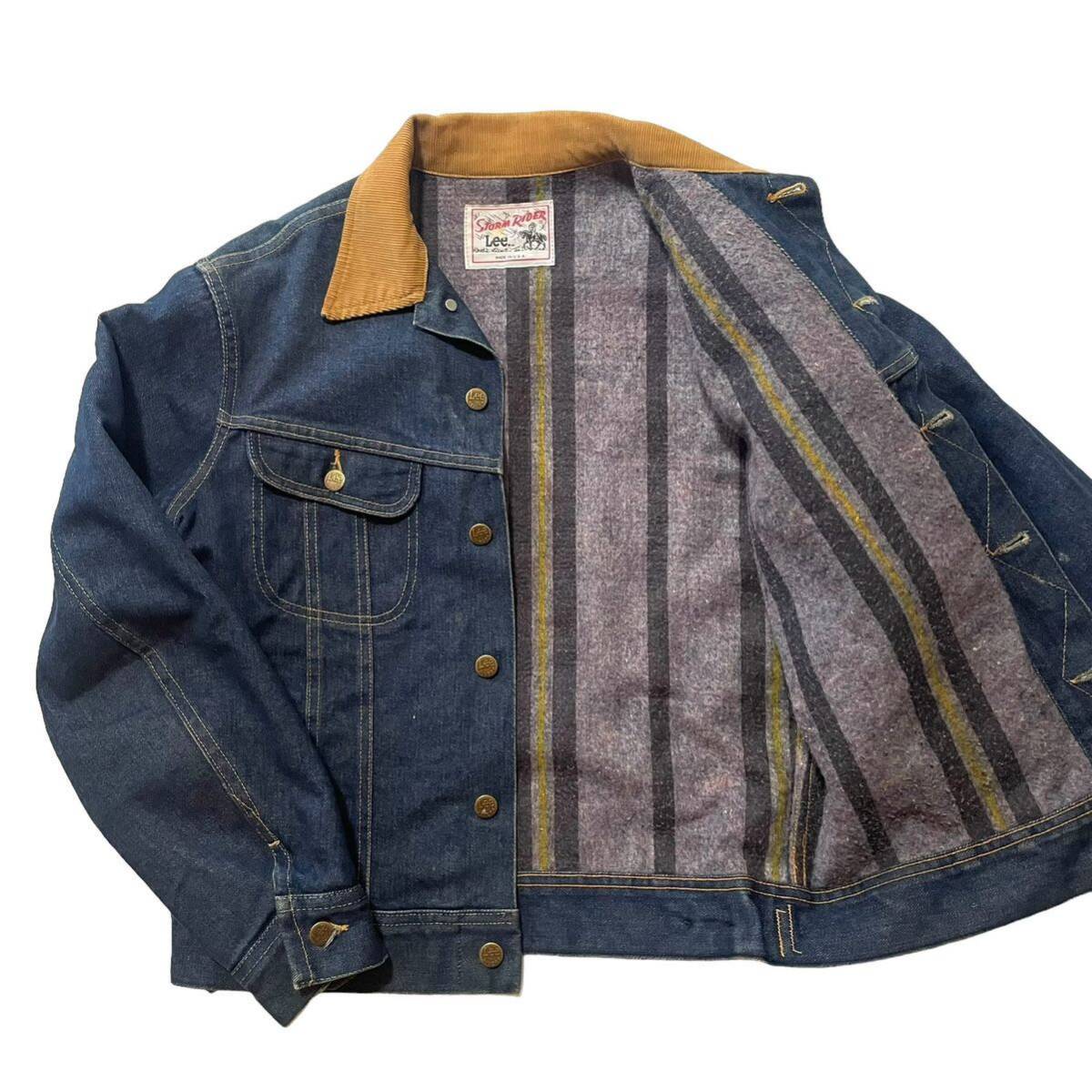 漢の為の老舗ヴィンテージ USA製 70s Lee リー 101J ストーム 漢の為の老舗ヴィンテージ USA製 70s Lee リー 101J ストーム