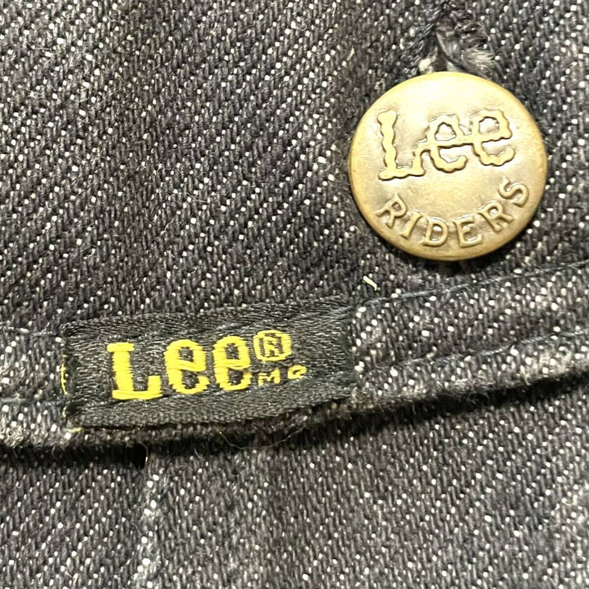 漢の定番 USA製 先染め ブラック Lee リー 80s 101J 36R 220 220 漢の定番 USA製 先染め ブラック Lee リー 80s 101J 36R 220 220