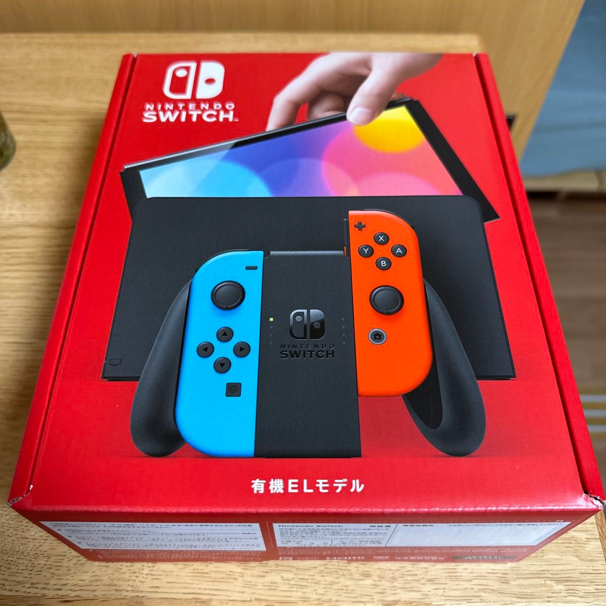 新品・未使用】Nintendo Switch(有機ELモデル) ネオンブルー 新品・未使用】Nintendo Switch(有機ELモデル) ネオンブルー