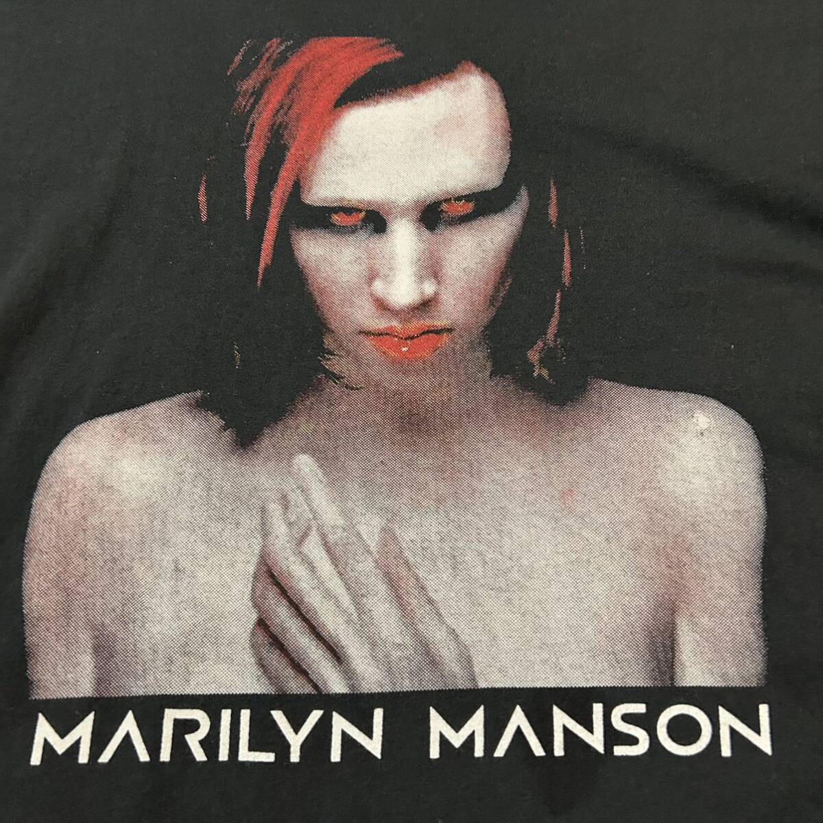 XLサイズ MARILYN MANSON/マリリン・マンソン 古着半袖Tシャツ XLサイズ MARILYN MANSON/マリリン・マンソン 古着半袖Tシャツ