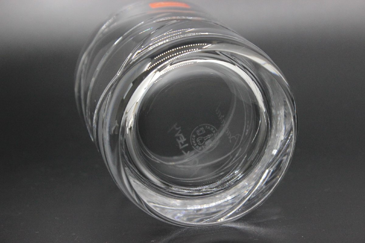 2客セット】 バカラ スピン スモーク グラス ロックグラス 2客セット】 バカラ スピン スモーク グラス ロックグラス