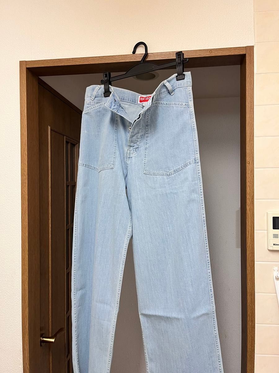 デニム・ジーパン Kenzo Ivory denim jeans 国内正規品 新品 未使用 KENZO ケンゾー 】SAILOR STONE