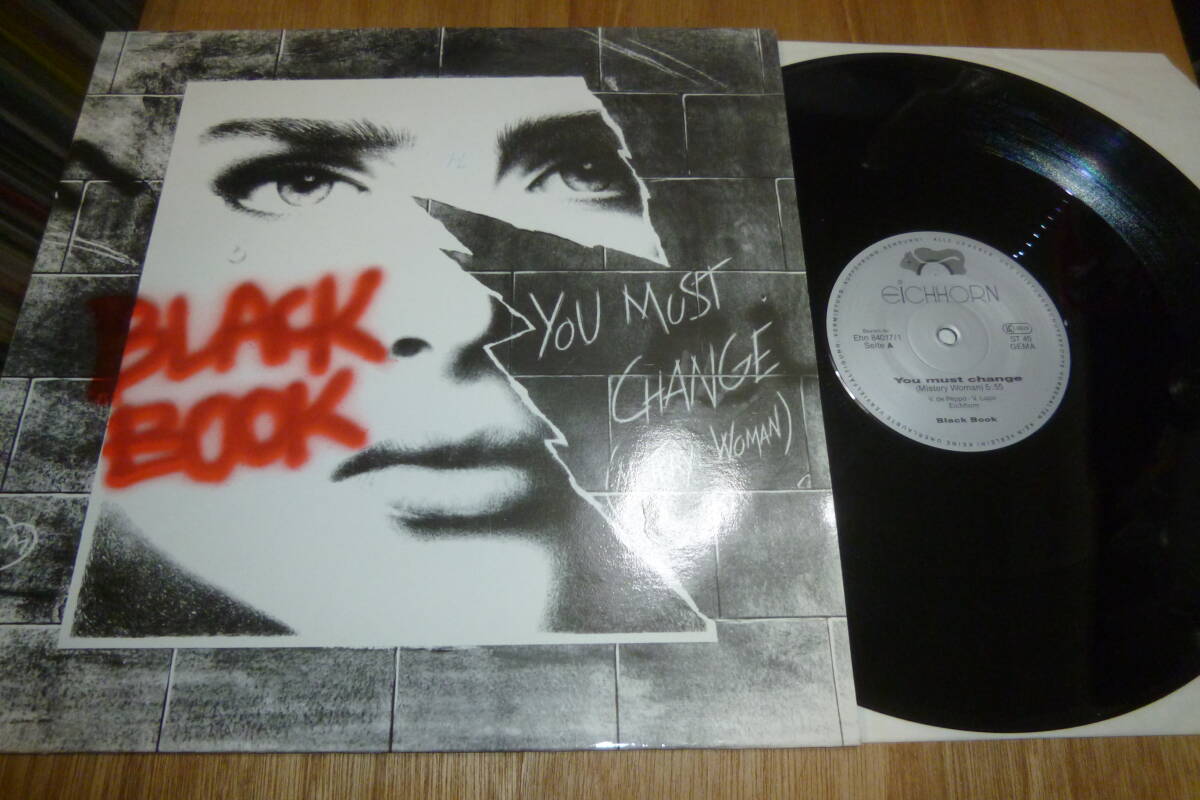 12” BLACK BOOK // YOU MUST CHANGE ( MYSTERY WOMAN )
