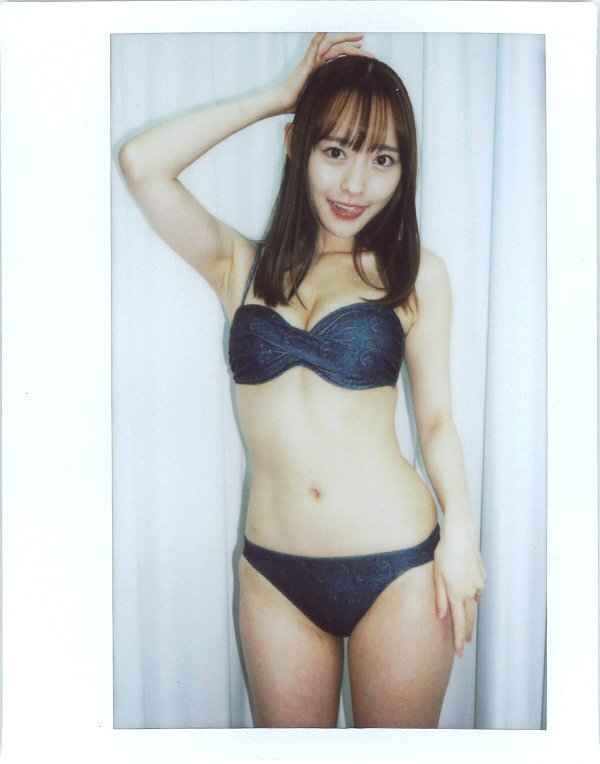 高崎かなみ 赤い水着ワイドチェキ Yahoo!オークション - HIT'S/高崎かなみ イベント撮影ワイド