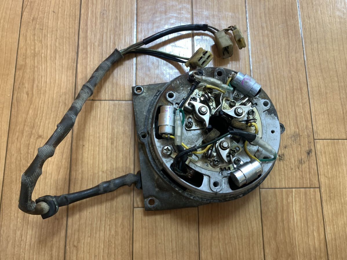 カワサキ 350ss KH ジェネレーター ポイント コンデンサー (検 カワサキ 350ss KH ジェネレーター ポイント コンデンサー (検