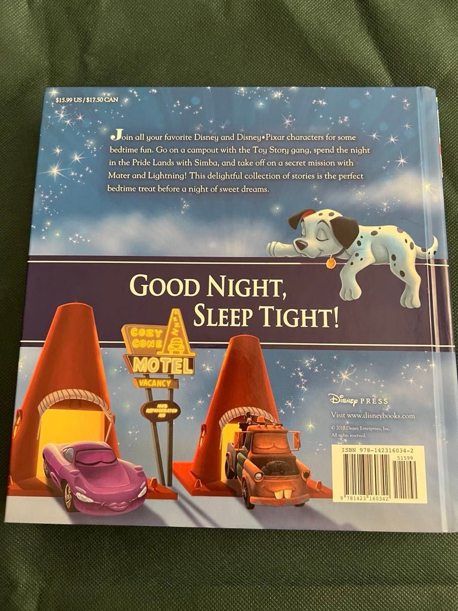 ウォルトディズニーワールドで購入】英語 絵本 Disney Bed Time
