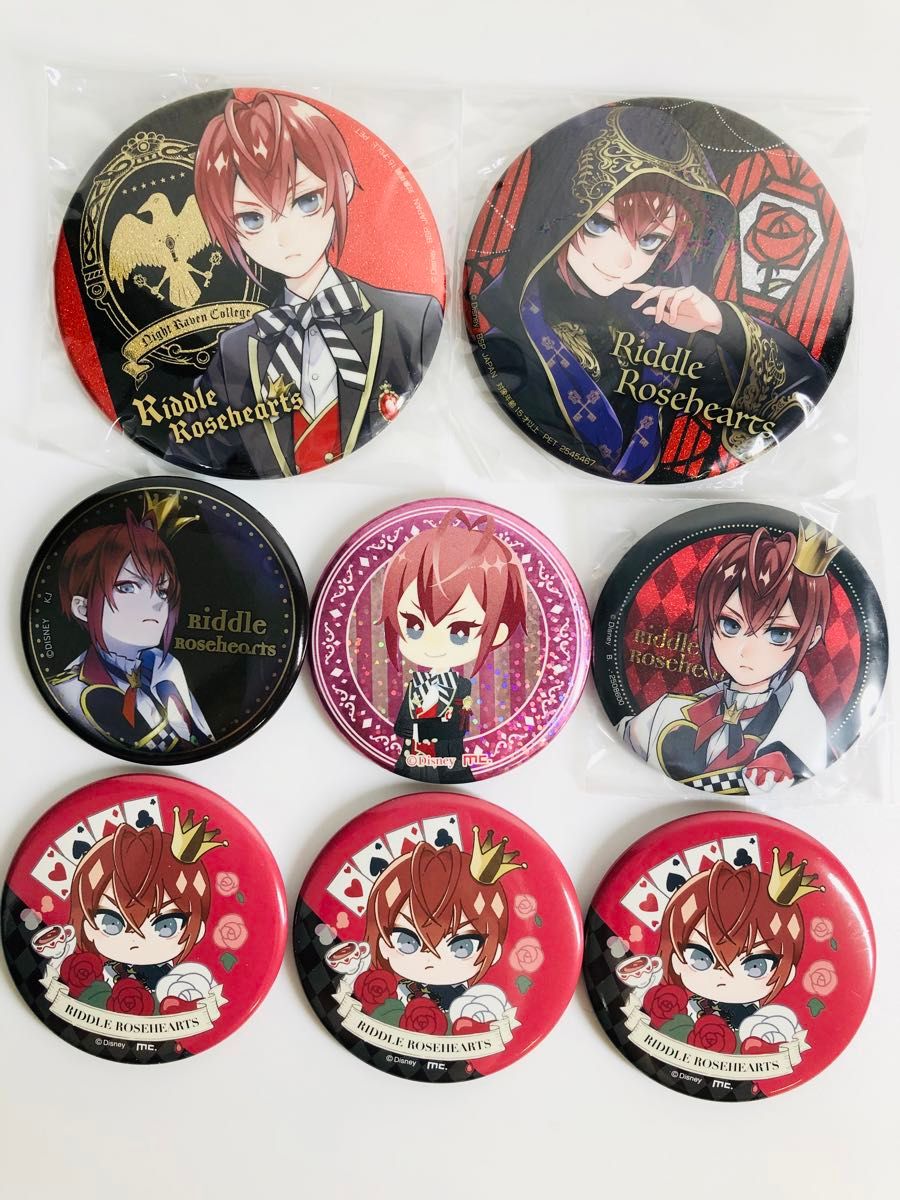 ツイステ】リドル namco グリッター缶バッジ カプ缶 キャラっと ツイステ】リドル namco グリッター缶バッジ カプ缶 キャラっと