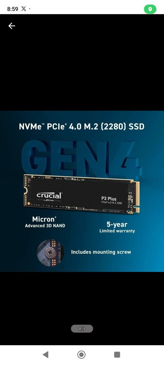 【新品・未使用・未開封】Crucial P3 Plus 1TB 1枚 【新品・未使用・未開封】Crucial P3 Plus 1TB 1枚