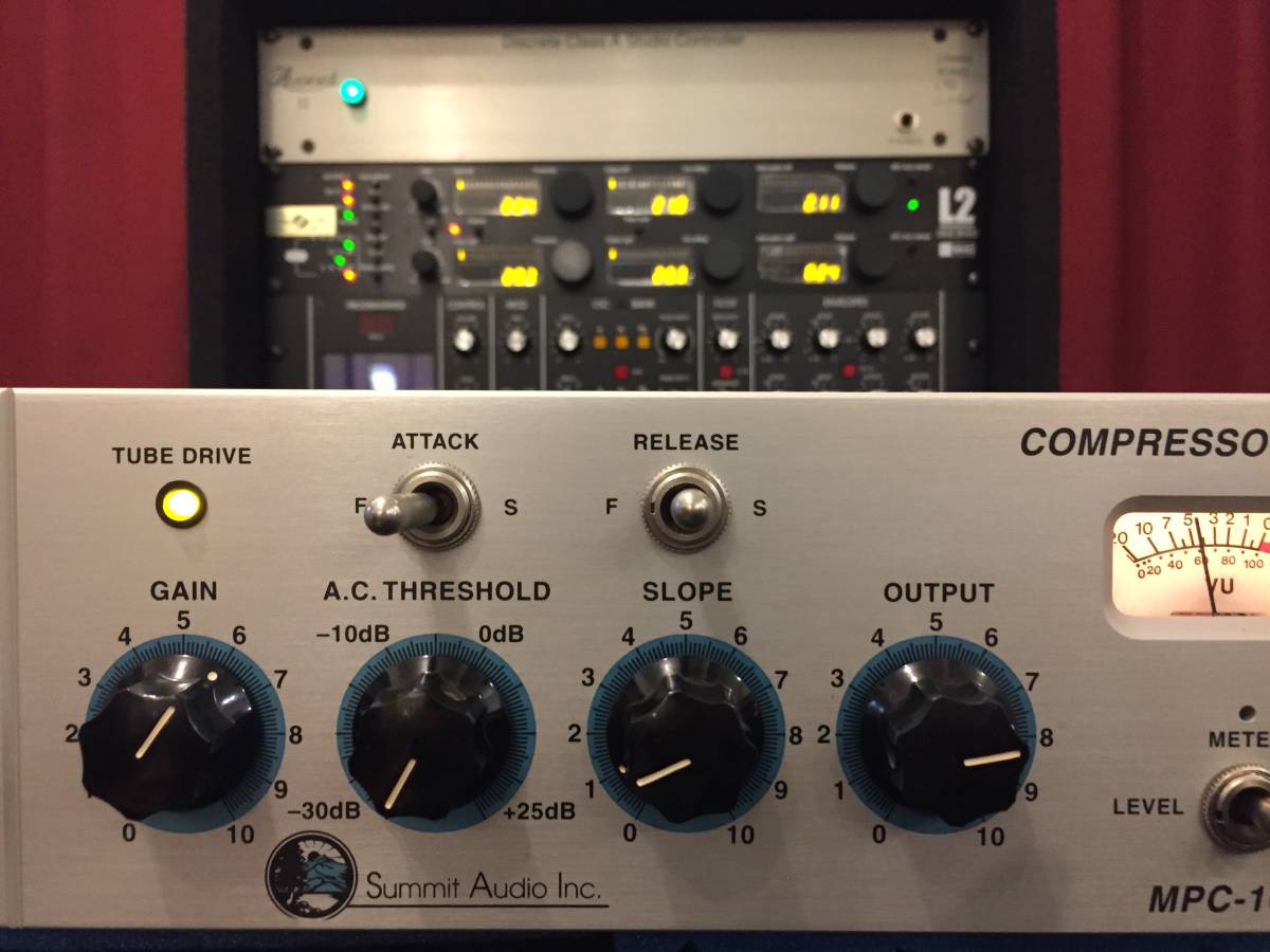 SUMMIT AUDIO MPC-100A マイクプリアンプ コンプレッサー SUMMIT AUDIO MPC-100A マイクプリアンプ コンプレッサー
