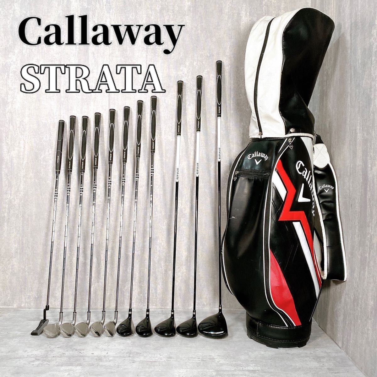 Z427 Callaway STRATA メンズ ゴルフクラブ セット 12点 Z427 Callaway STRATA メンズ ゴルフクラブ セット 12点
