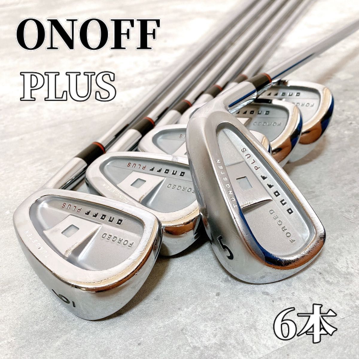 Z442 ONOFF PLUS グローブライド メンズ アイアンセット 6本 Z442 ONOFF PLUS グローブライド メンズ アイアンセット 6本