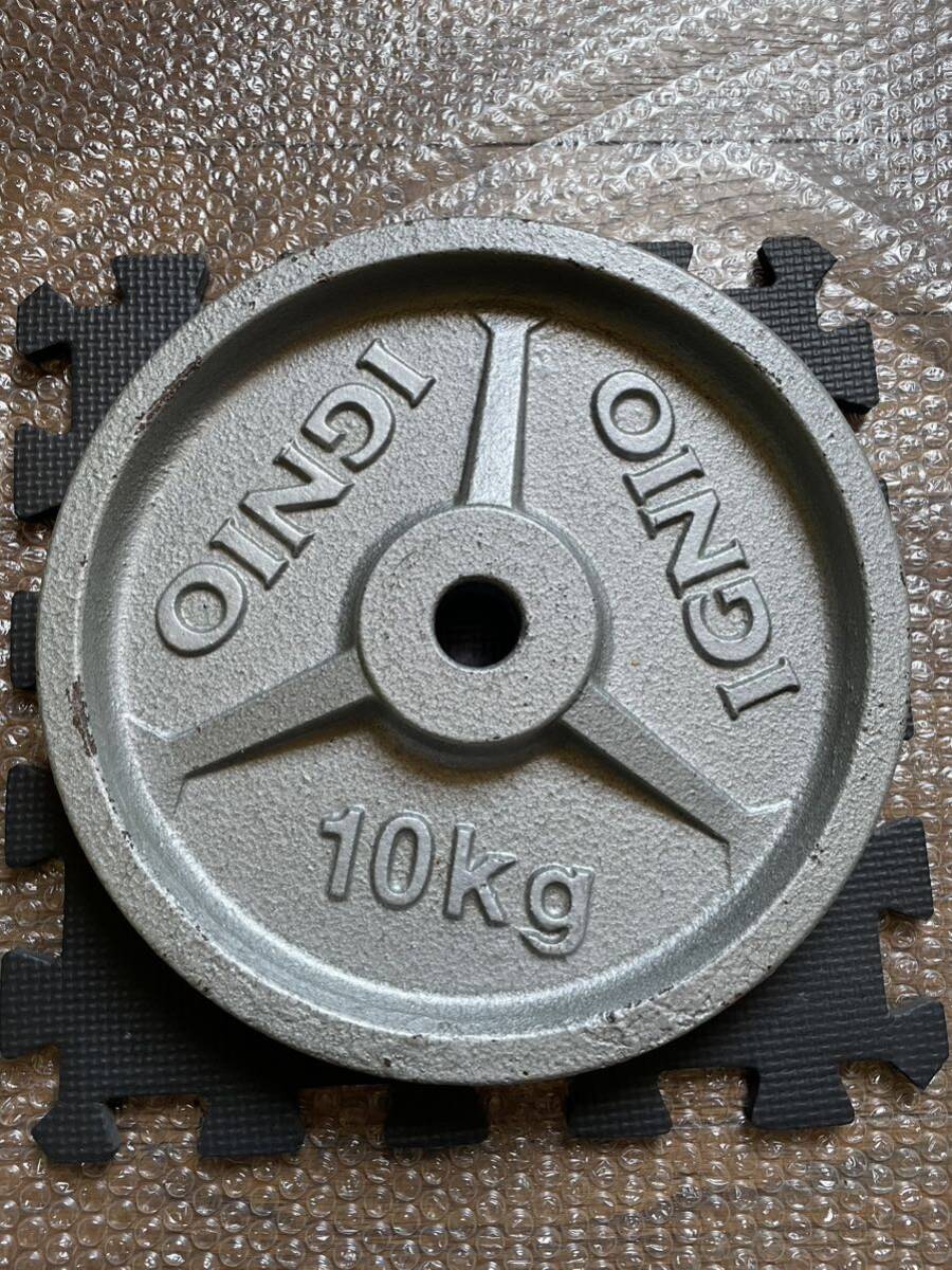 IGNIO イグニオ バーベル プレート 28mm径 10kg|Yahoo!フリマ IGNIO イグニオ バーベル プレート 28mm径 10kg|Yahoo!フリマ