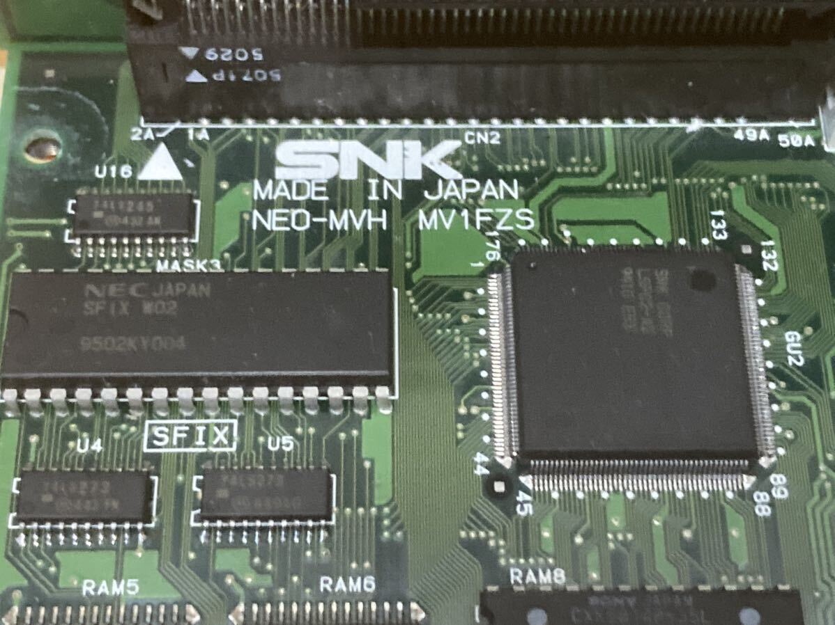 SNK NEOGEO MVS基板 MV1FZS 動作確認済み UNIVERSE BIOSver3 3 SNK NEOGEO MVS基板 MV1FZS 動作確認済み UNIVERSE BIOSver3 3