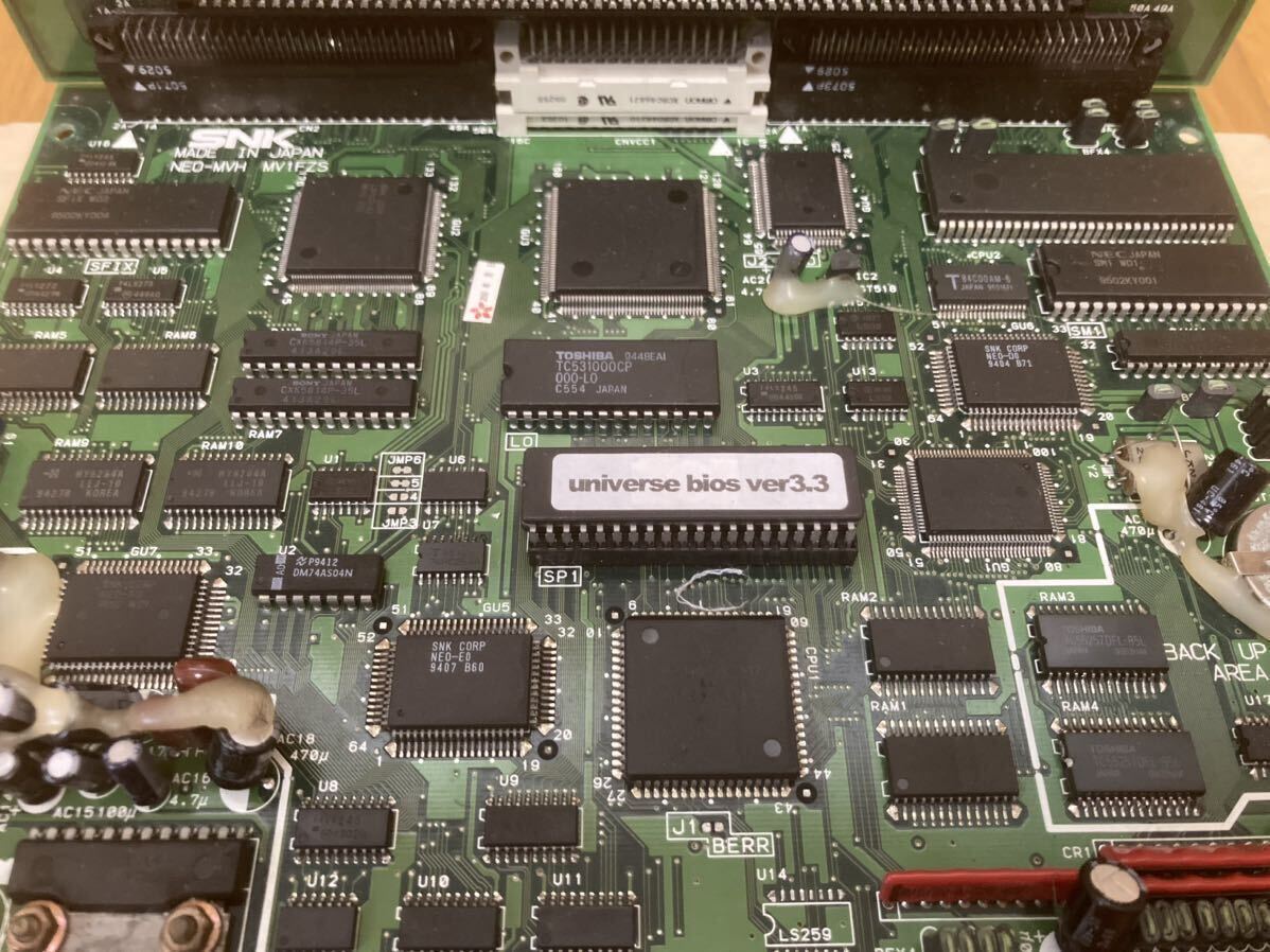 SNK NEOGEO MVS基板 MV1FZS 動作確認済み UNIVERSE BIOSver3 3 SNK NEOGEO MVS基板 MV1FZS 動作確認済み UNIVERSE BIOSver3 3