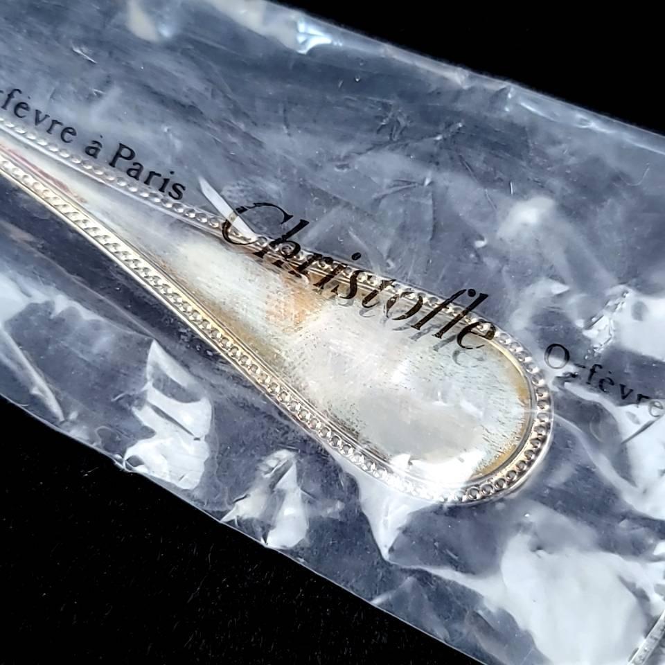 未開封 クリストフル Christofle パール ソーススプーン 未開封 クリストフル Christofle パール ソーススプーン