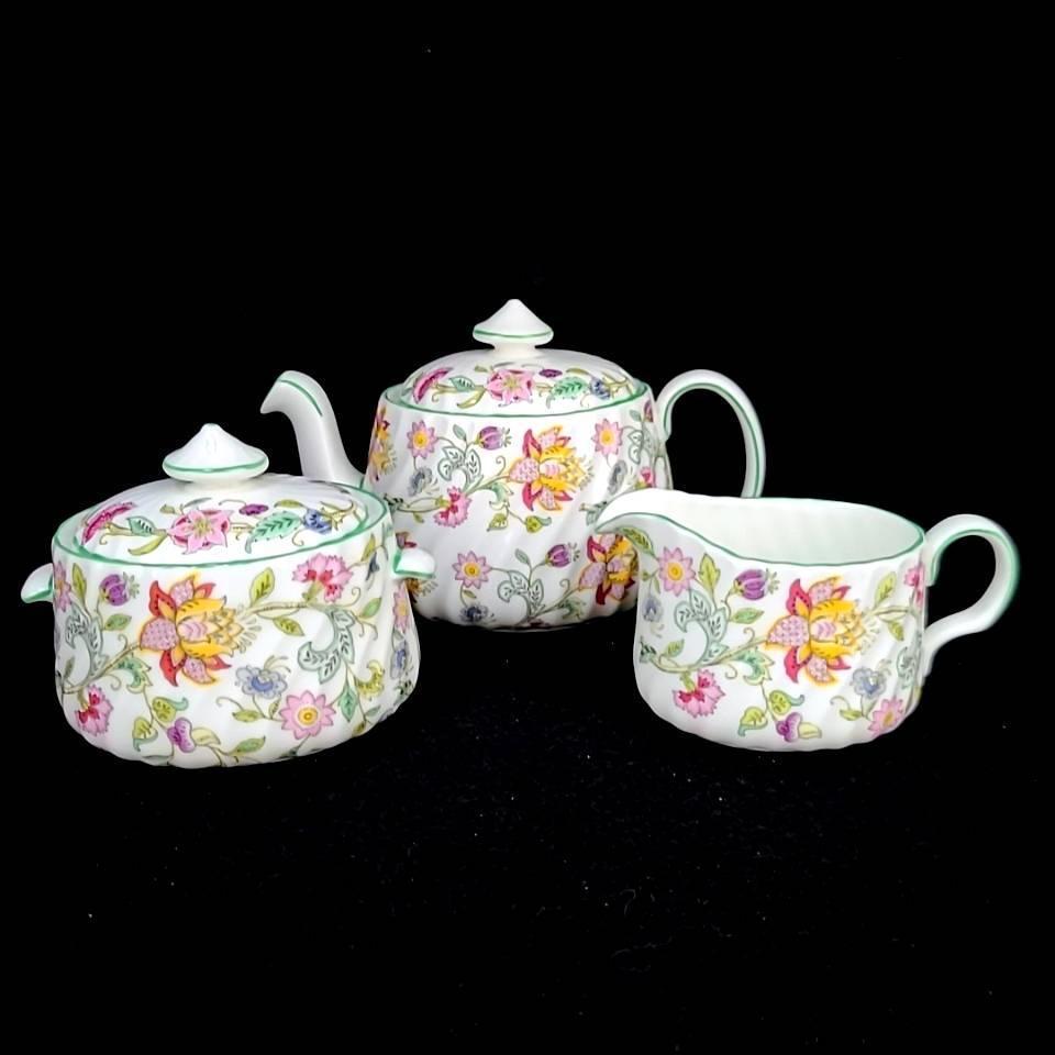 良品 ミントン MINTON ハドンホール グリーン ティーポット 良品 ミントン MINTON ハドンホール グリーン ティーポット