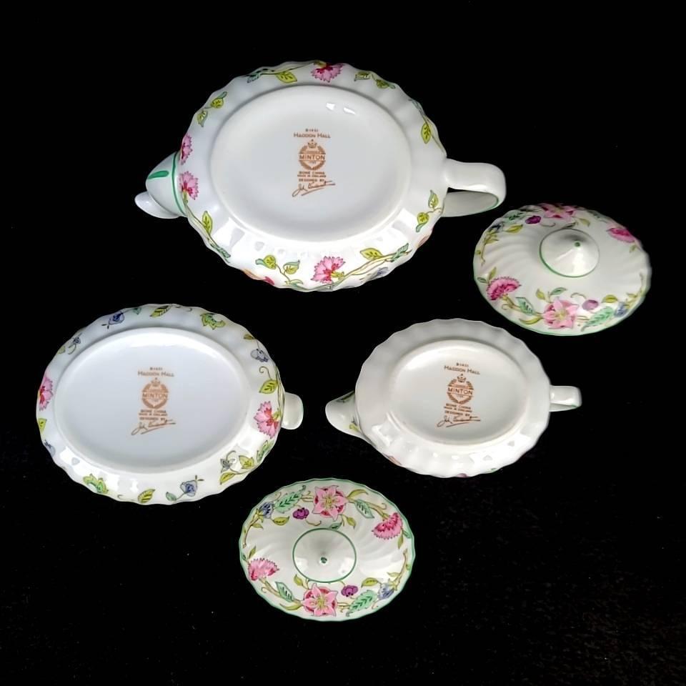 良品 ミントン MINTON ハドンホール グリーン ティーポット 良品 ミントン MINTON ハドンホール グリーン ティーポット