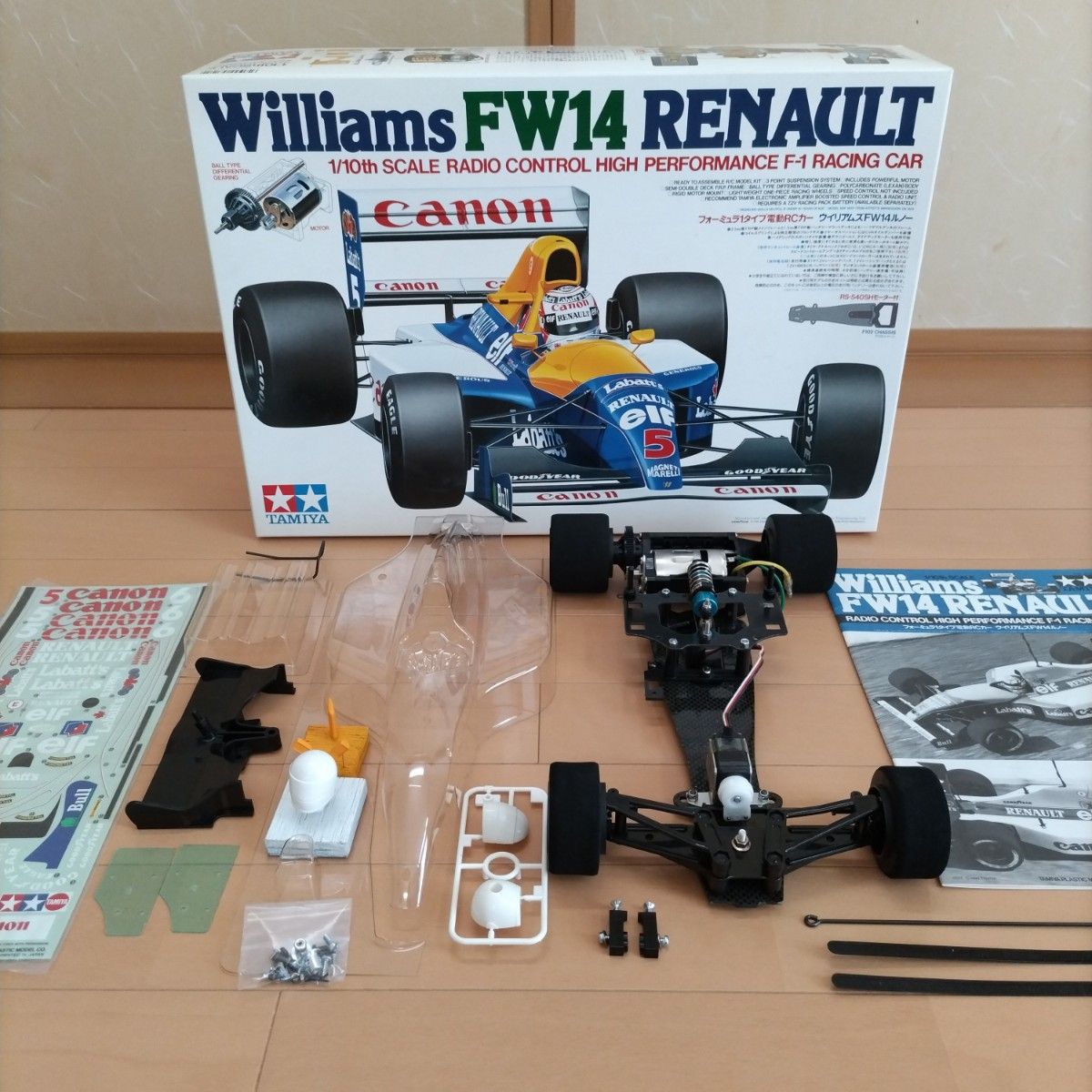 ウイリアムズFW14ルノー タミヤ 1/10フォーミュラ1タイプ電動RC ウイリアムズFW14ルノー タミヤ 1/10フォーミュラ1タイプ電動RC