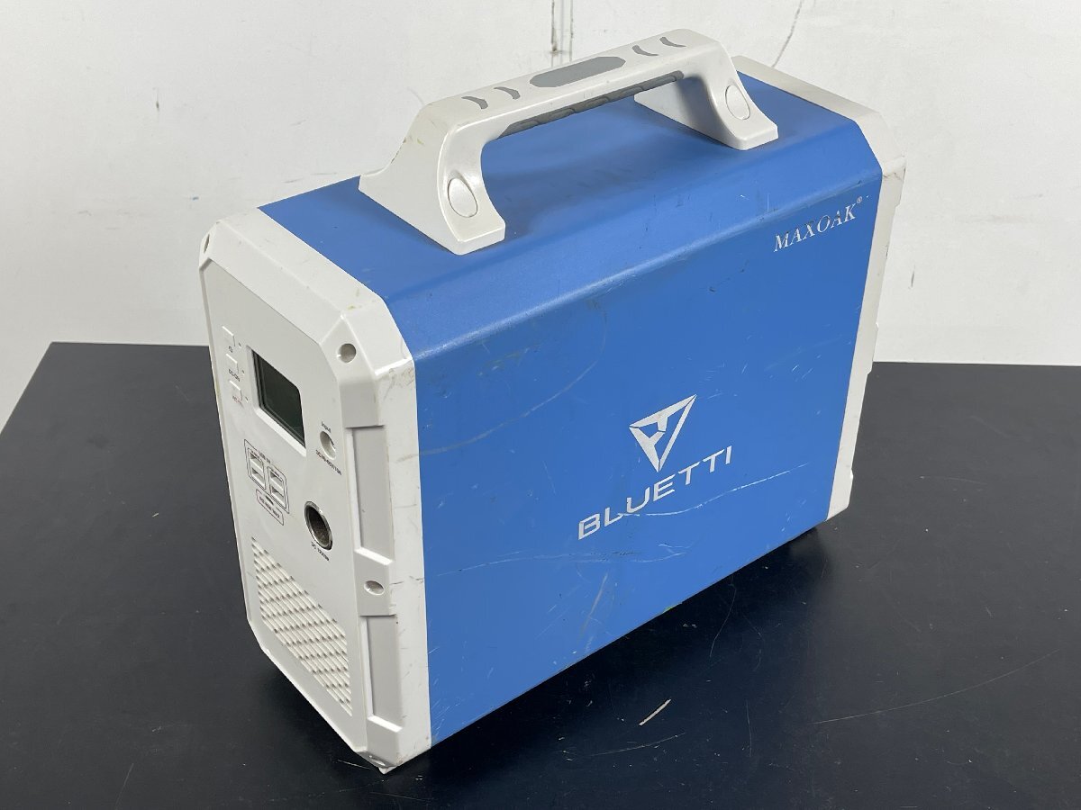 MAXOAK BLUETTI EB150 容量1500wh AC100V USB USBPD DC ポータブル電源 マックスオーク ブルーティ キャンプ アウトドア【現状品】