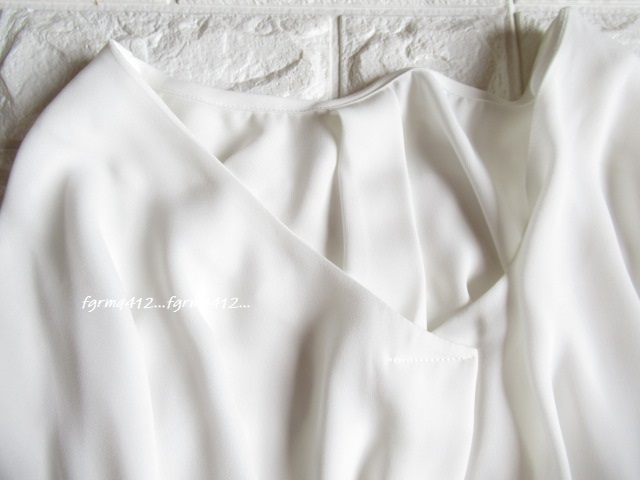  new goods * Iena handling .simplisite.* woman ... clean .... chiffon blouse white *3 point successful bid free shipping! week-day 15 hour payment minute that day shipping possible 