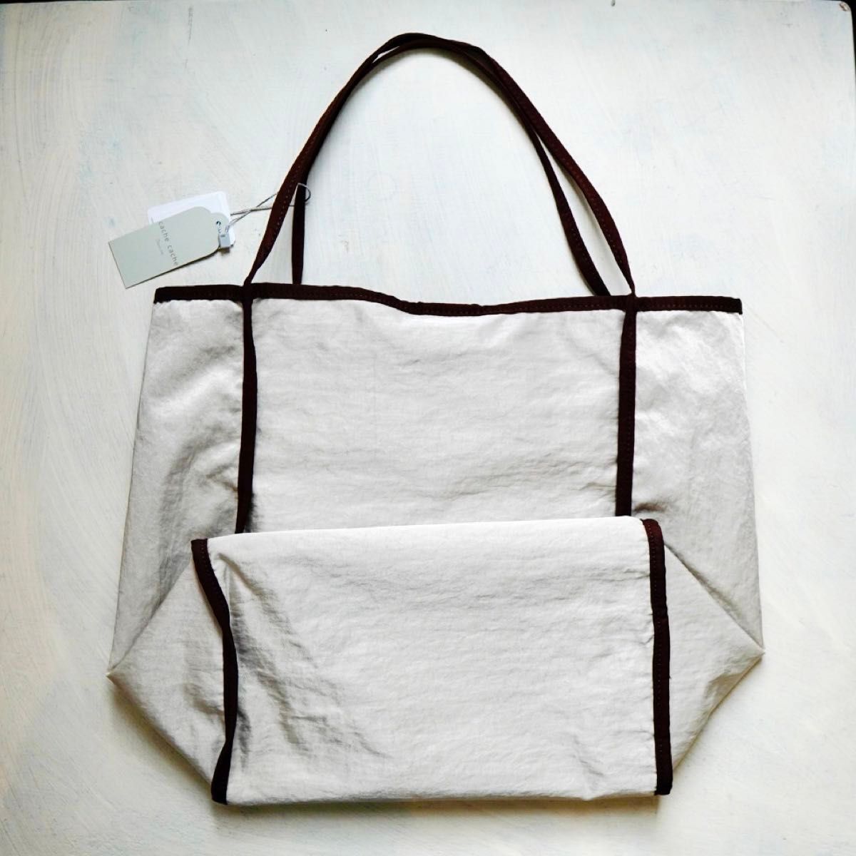 猫刺繍トートバッグ ライトグレー【cache cache】|Yahoo!フリマ 猫刺繍トートバッグ ライトグレー【cache cache】|Yahoo!フリマ