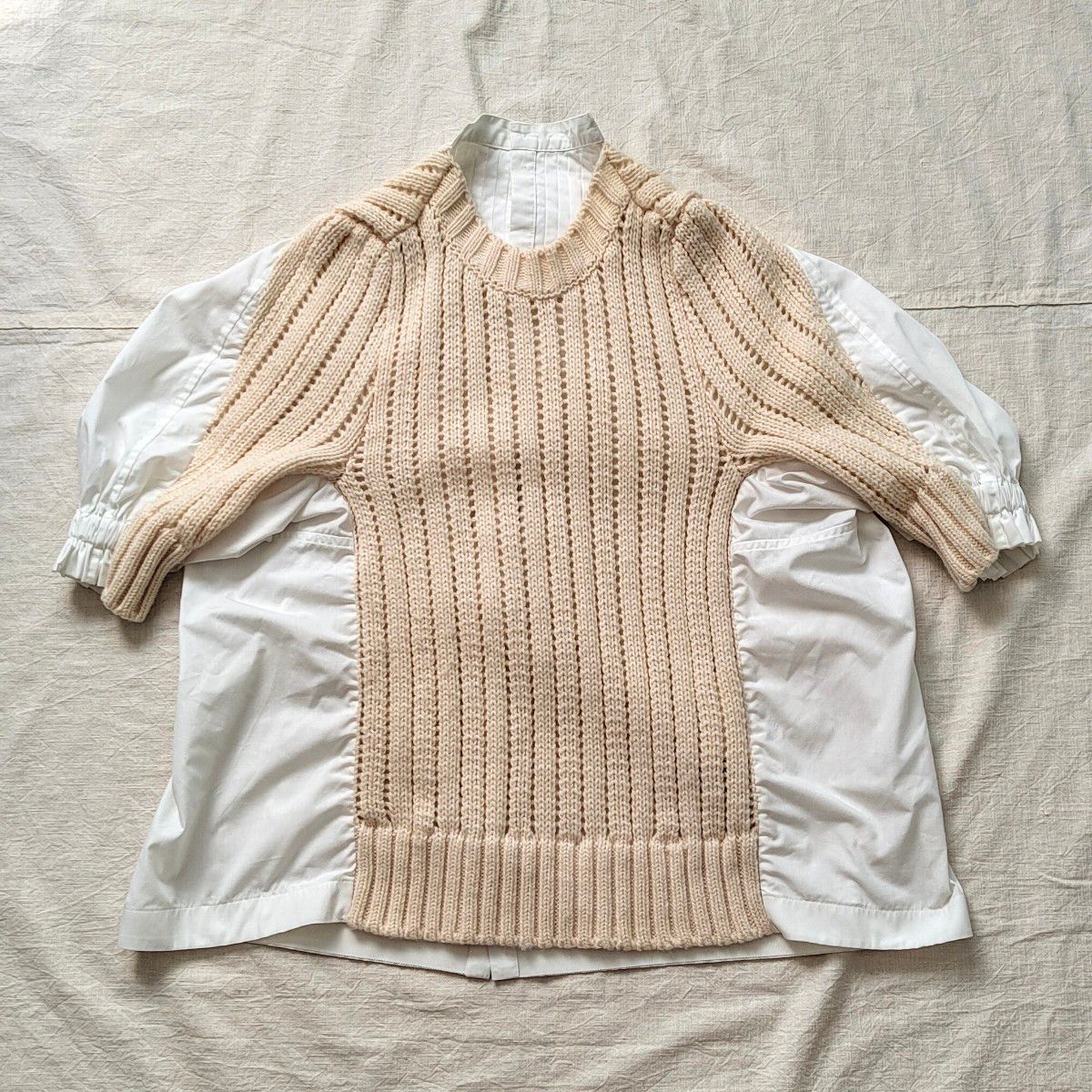 sacai サカイ ドッキングニット シャツ|Yahoo!フリマ(旧PayPay sacai サカイ ドッキングニット シャツ|Yahoo!フリマ(旧PayPay