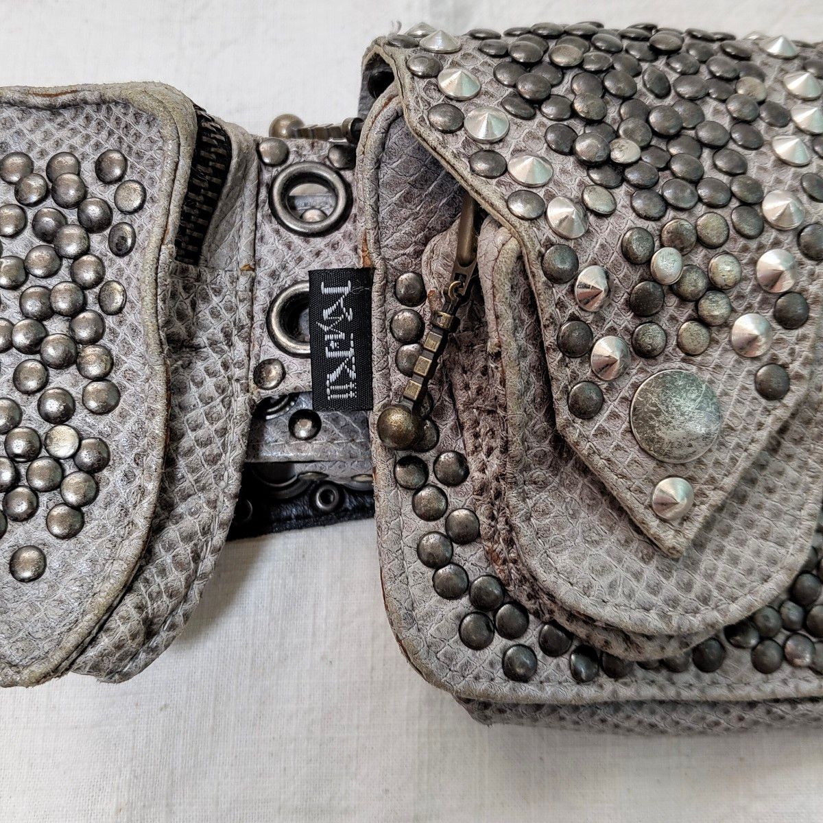 アーカイブ 初期KMRii STUDS WAIST BAG ケムリ スタッズ ボディ アーカイブ 初期KMRii STUDS WAIST BAG ケムリ スタッズ ボディ