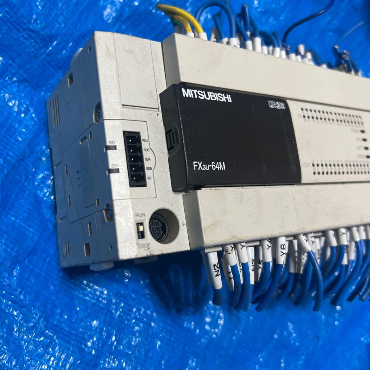 三菱電機 PLC シーケンサ FX3U-64MT/ES (s) - スイッチング電源 三菱電機 PLC シーケンサ FX3U-64MT/ES (s) - スイッチング電源