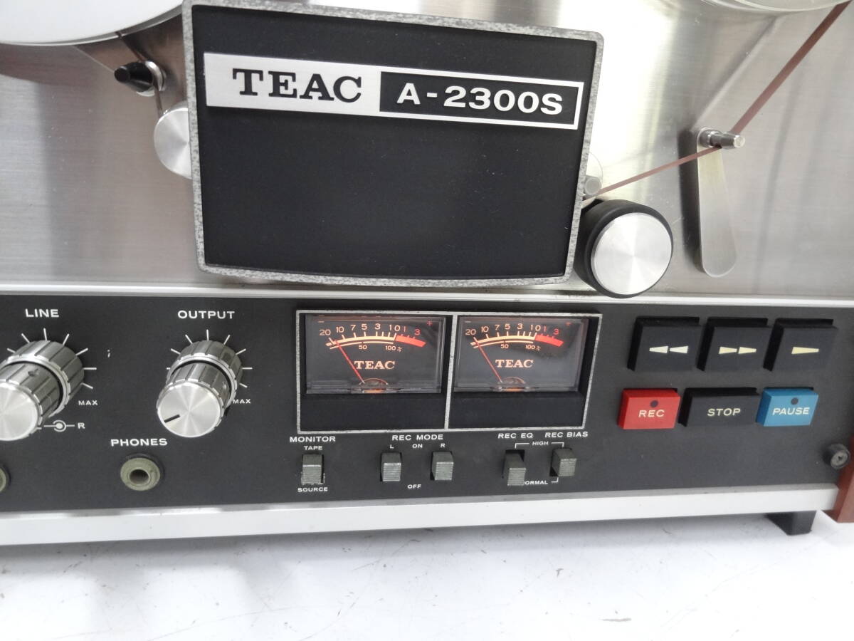TEAC ティアック オープンリールデッキ A-2300S 4トラック・2 TEAC ティアック オープンリールデッキ A-2300S 4トラック・2