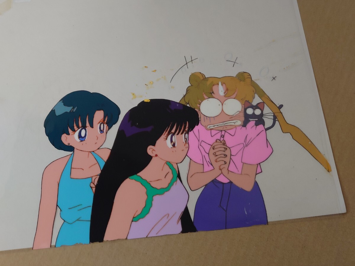 セーラームーン セル画 2枚組 美品 Yahoo!オークション - 美少女戦士セーラームーン 92~97年版
