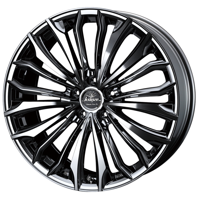 業販品 YOKOHAMA ADVAN dB V553 265/35R18 Kranze Felsen 358EVO SBC/ポリッシュ 18インチ 7.5J+48 5H-100 4本