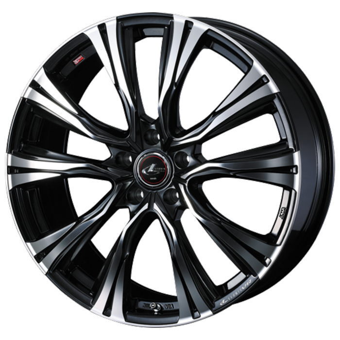 業販品 YOKOHAMA BluEarth-RV RV03 205/50R17 LEONIS VR PBMC 17インチ 7J+42 5H-114.3 4本