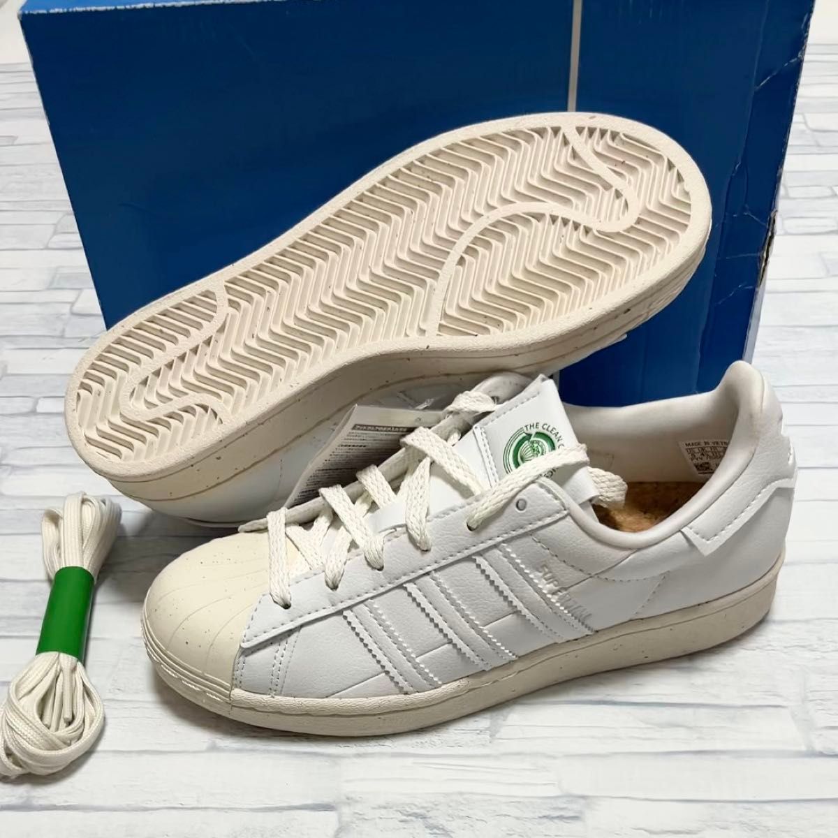 アディダス adidas スーパースター SUPERSTAR 23.0 新品箱アリ サスティナブル アディダスオリジナルス