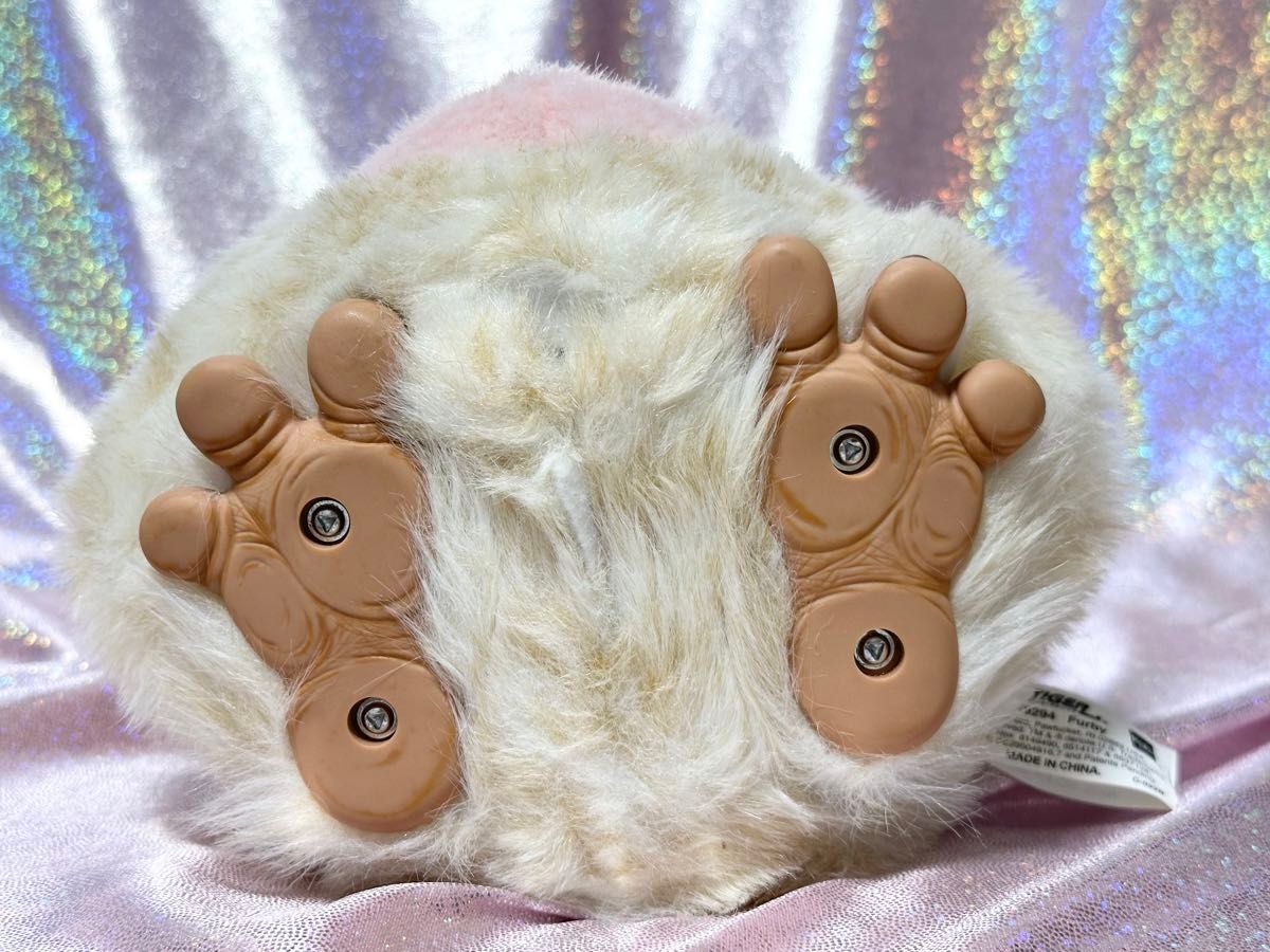 Furby ファービー2 ベージュ ピンクファー 青目 357 Furby ファービー2 ベージュ ピンクファー 青目 357