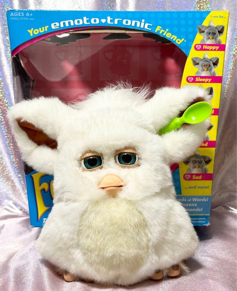 未使用品 ファービー2 シュガースノー 白×青目④ ホワイト 未使用品 ファービー2 シュガースノー 白×青目④ ホワイト