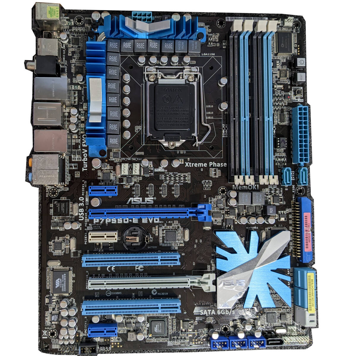 ASUS P7P55D-E EVO + Win10Homeデジタルライセンス [LGA1156 ASUS P7P55D-E EVO + Win10Homeデジタルライセンス [LGA1156