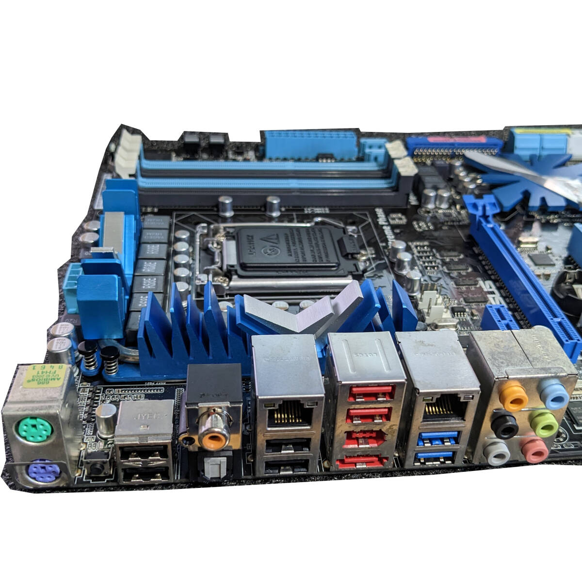 ASUS P7P55D-E EVO + Win10Homeデジタルライセンス [LGA1156 ASUS P7P55D-E EVO + Win10Homeデジタルライセンス [LGA1156