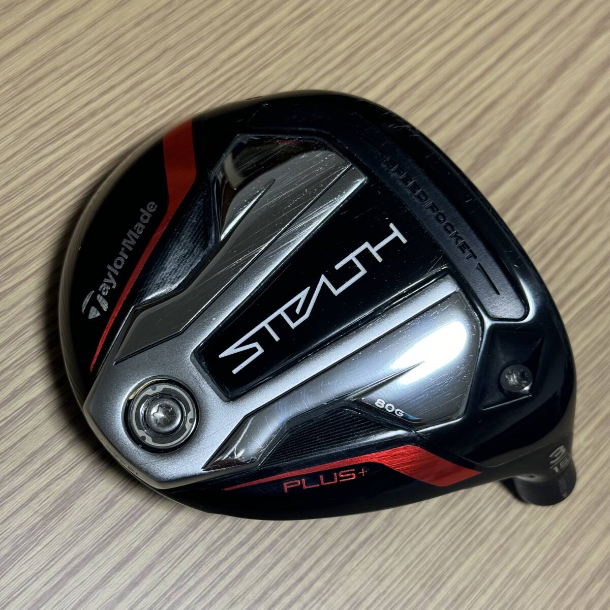 テーラーメイド ステルス プラス 3W ヘッド STEALTH PLUS + 15 テーラーメイド ステルス プラス 3W ヘッド STEALTH PLUS + 15