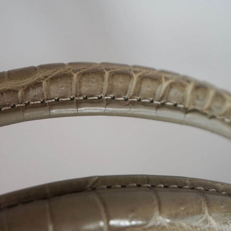 LEATHER JEWELS レザージュエルズ マットクロコダイル トート LEATHER JEWELS レザージュエルズ マットクロコダイル トート