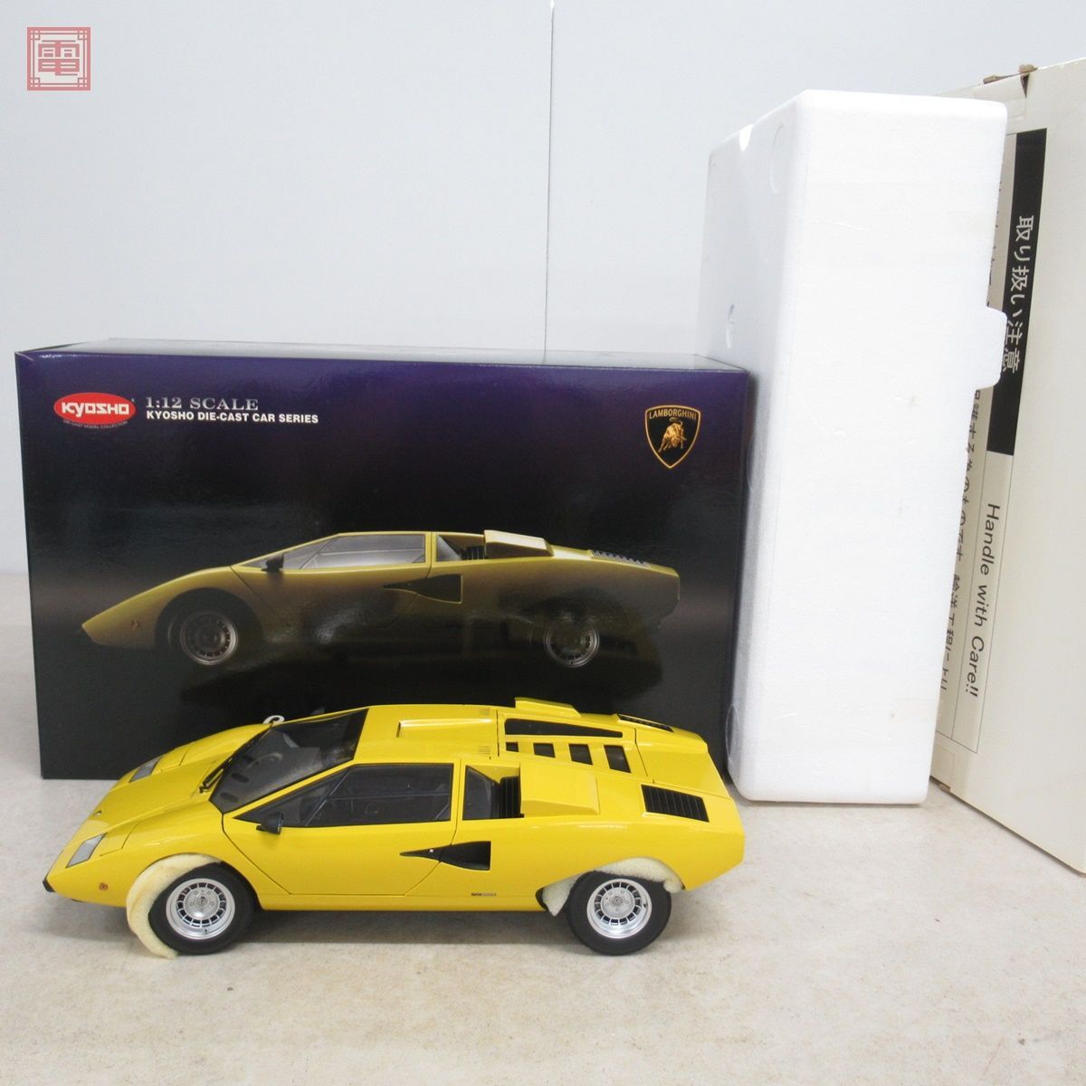 Yahoo!オークション - 京商 1/12 ランボルギーニ カウンタック Yahoo!オークション - 京商 1/12 ランボルギーニ カウンタック