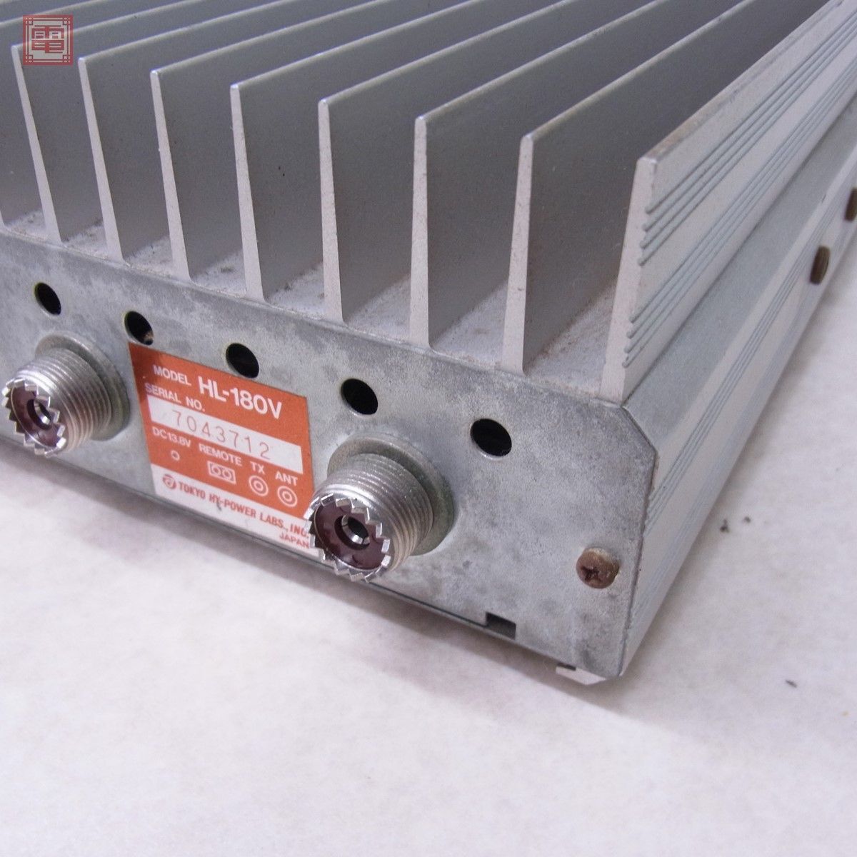 東京ハイパワー HL-110V25 144MHz 110W リニアアンプ パワーアンプ【20 東京ハイパワー HL-110V25 144MHz 110W リニアアンプ パワーアンプ【20
