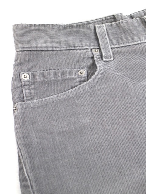 Levi's リーバイス 505 コーデュロイショートパンツ(W30)グレー レギュラーフィット_画像3