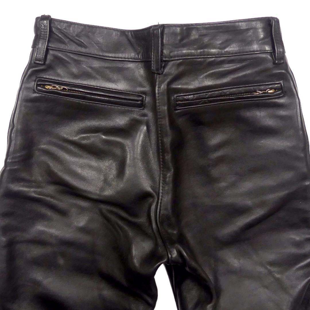 即決 アメリカ製 VANSON W32 レザーパンツ バンソン メンズ 黒 即決 アメリカ製 VANSON W32 レザーパンツ バンソン メンズ 黒