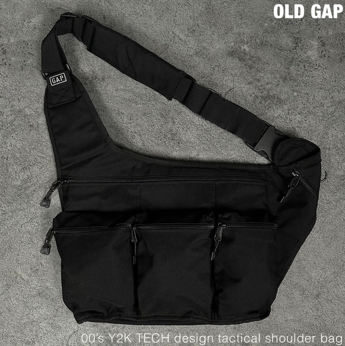 OLD GAP 00s Y2K TECH ワンショルダー ボディバッグ オールド OLD GAP 00s Y2K TECH ワンショルダー ボディバッグ オールド