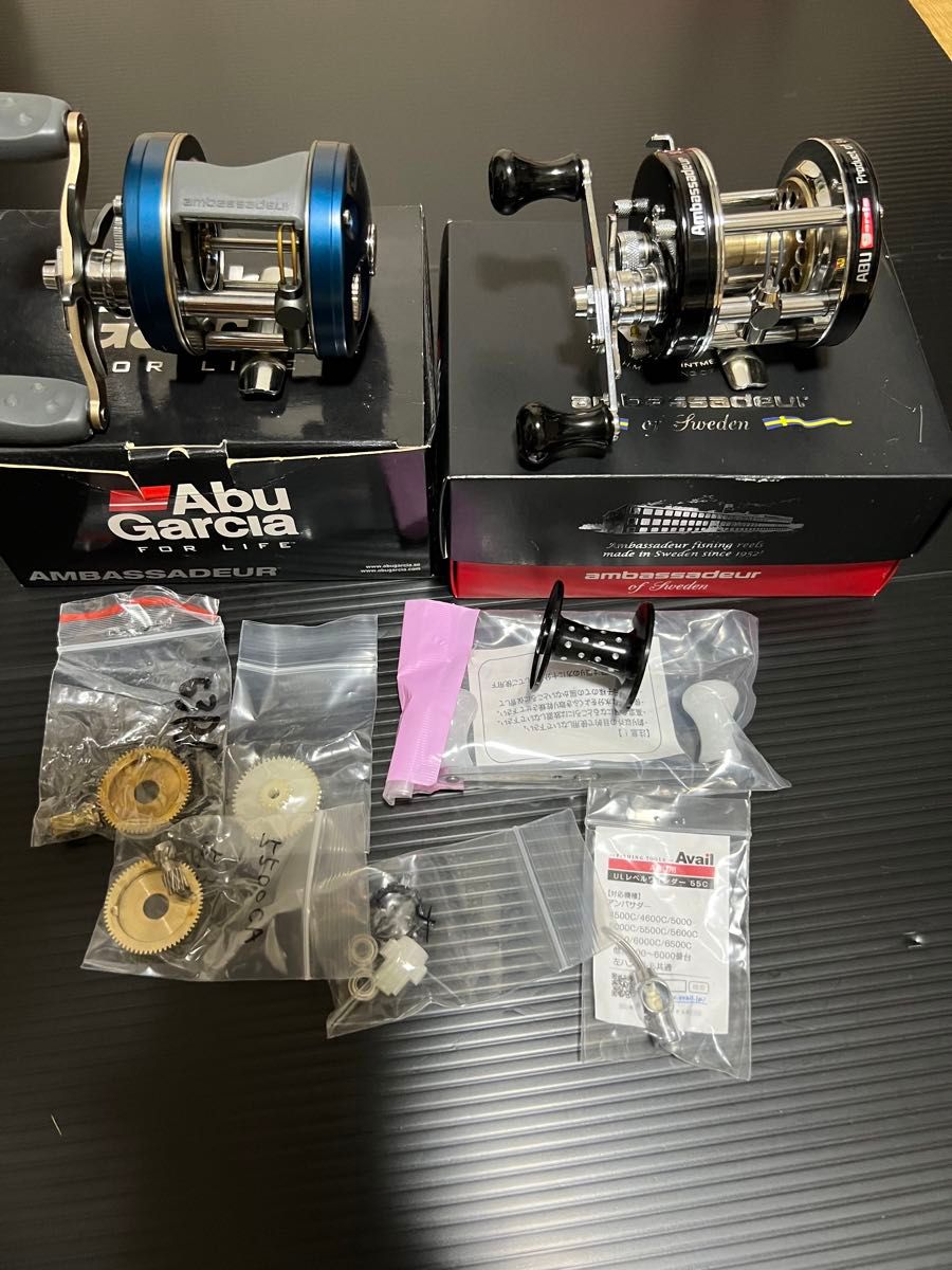 5500CA ファクトリーチューン カスタム お得なセット 美品 アブ 5500CA ファクトリーチューン カスタム お得なセット 美品 アブ