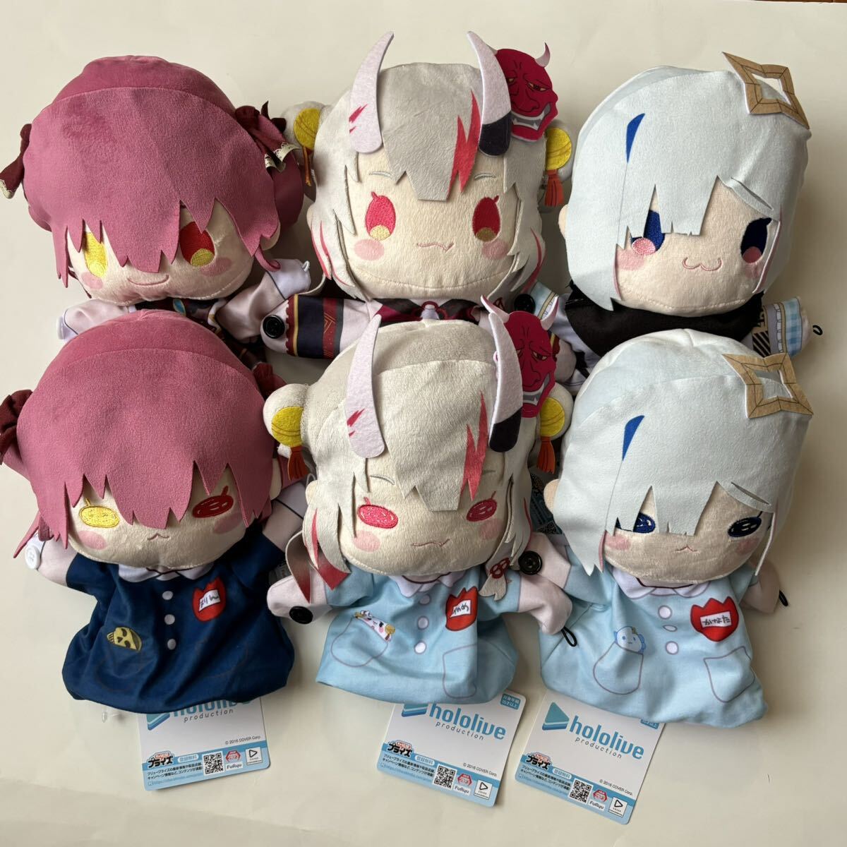 6種セット ホロライブ プロダクション パペット ぬいぐるみ 宝鐘 6種セット ホロライブ プロダクション パペット ぬいぐるみ 宝鐘