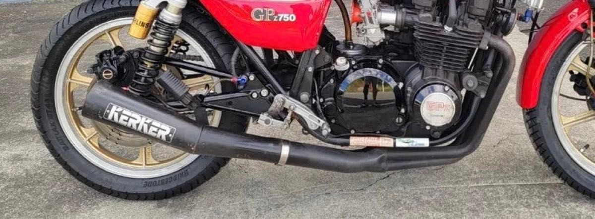 KERKER カーカーメガホンマフラー z750GP ゼファー FX ザッパー KERKER カーカーメガホンマフラー z750GP ゼファー FX ザッパー