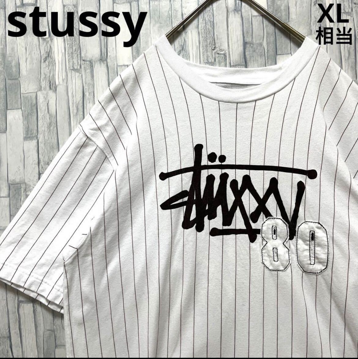 stussy オールド ステューシー ベースボールシャツ風 半袖 T stussy オールド ステューシー ベースボールシャツ風 半袖 T
