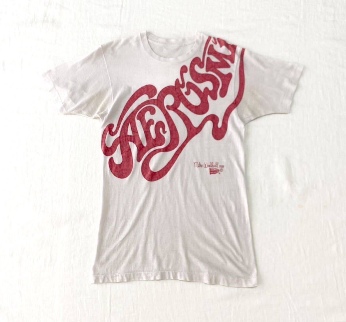 希少 80s マイク ウッドハル 1989 Tシャツ 両面プリント シングルステッチ デザイナー