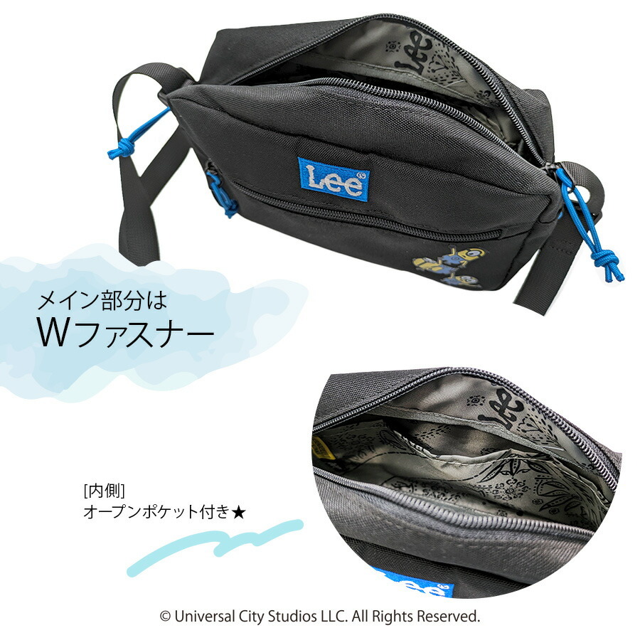 【Lee】320-30031ミニオン橫型ショルダーバ